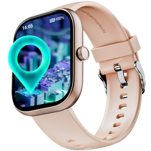 Buy Boat Wave Sigma 3 Smartwatch with 2.01' Display, BT Calling, 700+ Active Modes, Emergency SOS, Live Sports Updates (Cherry Blossom) on EMI