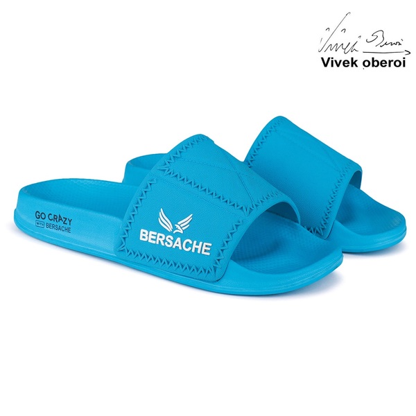 Buy Bersache Lightweight Stylish Sandal With High Quality Sole For Men (Blue) on EMI