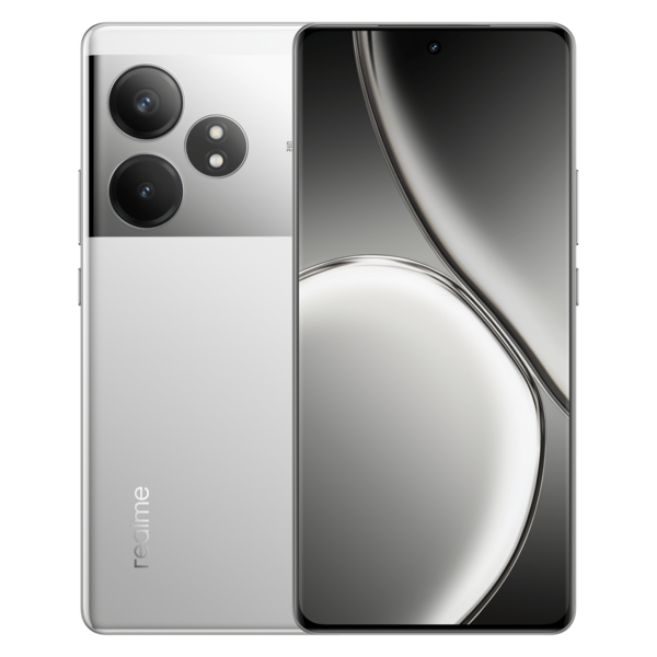 Buy realme GT 6T ( 8 GB, 128 GB, 5500 mAh, Fluid Silver) on EMI