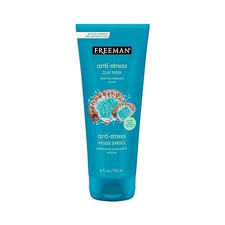 Buy Freeman Anti Stress Clay Mask - Dead Sea Minerals 175 ml on EMI