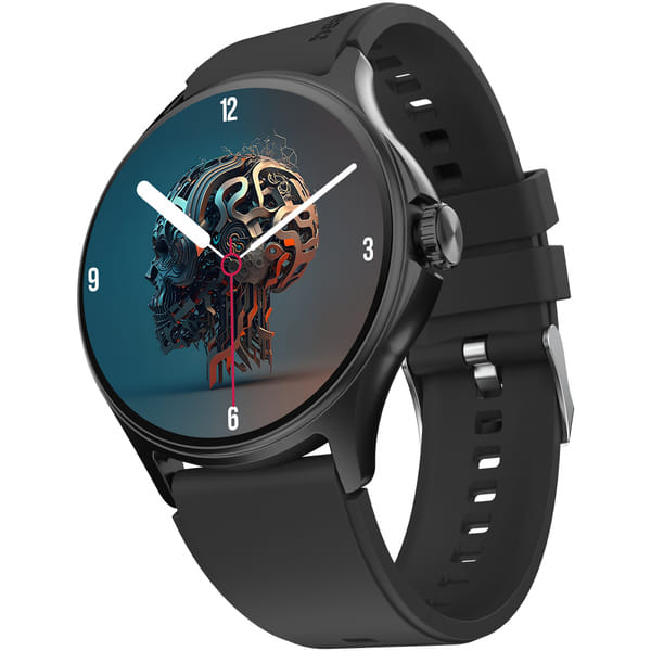 Buy beatXP Sigma 1.38 HD Display Bluetooth Calling Smart Watch, Rotary Crown, 240 * 240px, 500 Nits, 60Hz Refresh Rate, 100+ Sports Modes, AI Voice Assistant (Black) on EMI