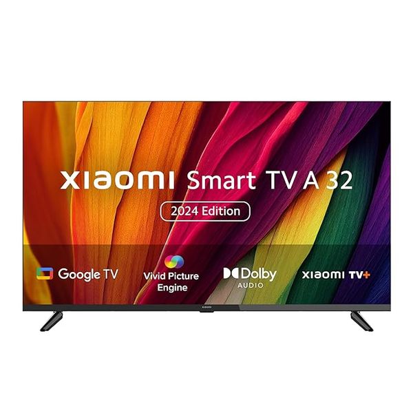 Buy MI 80 cm (32 inches) A Series HD Ready Smart Google LED TV L32MA-AIN (Black) on EMI