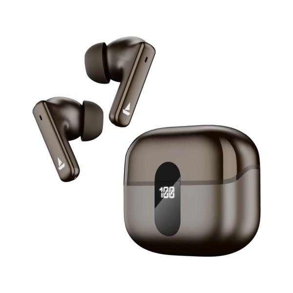 Buy boAt Airdopes 181 Pro Wireless Earbuds with 100 Hours Playback, Quad Mics with ENx, BEAST Mode, ASAP Charge (Mocha Elegance) on EMI