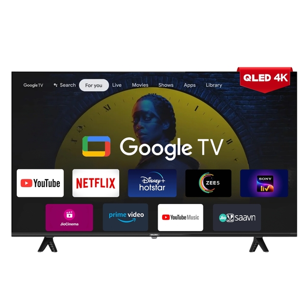 Buy Salora X1 Series 127 cm (50 inch) QLED Ultra HD (4K) Smart Google TV  (SLV-3505 GTV) on EMI