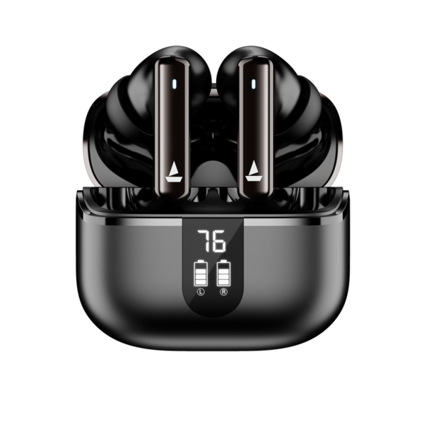 Buy Boat Airdopes 121 Pro Plus Wireless Earbuds with 100 Hours Playback, 4 Mics with ENx Technology, BEAST Mode (Black) on EMI