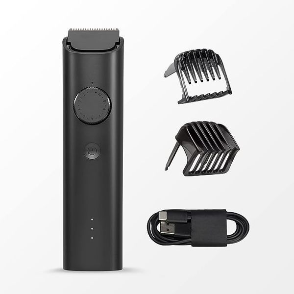 Buy MI Xiaomi Beard Trimmer for Men 2C With High Precision Trimming | 2 Beard Comb | USB Type-C | Fast Charging | 0.5mm Precision | 40 Length Settings | 90 Min Run Time, Black on EMI