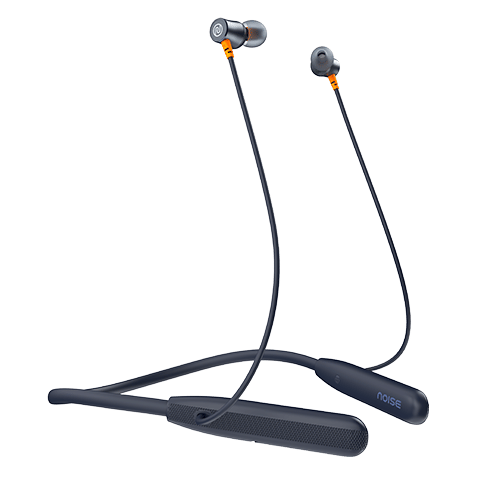 Buy Noise Airwave Neckband Earphones Up To 50 hours of playtime, Low Latency (Up to 50ms), 3 EQ Modes, ENC for calling, 10mm Driver (Midnight Blue) on EMI