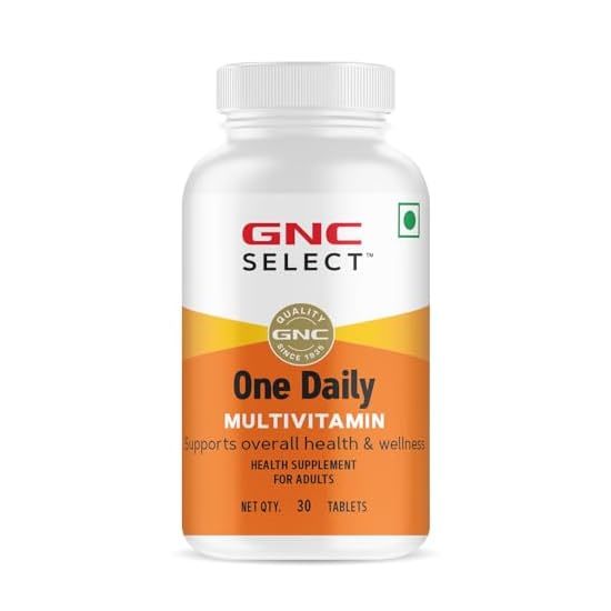 Buy GNC ONE DAILY MULTIVITAMIN | Supports Overall Health & Wellness | With Zinc, Copper | Vitamin B12, A, C & D3-30 Tablets on EMI