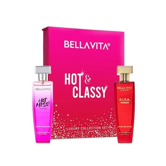 Buy Bella Vita Hot & Classy Gift Set for Women 2 x 50Ml with Hot Mess, D.I.V.A. Perfume on EMI