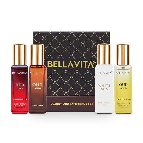 Buy Bella Vita OUD Experience Eau De Parfum Gift Set 4 x 20ml on EMI