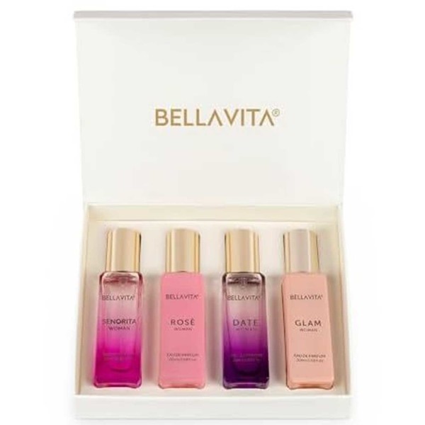 Buy Bella Vita Woman Eau De Parfum Gift Set 4x20 ml on EMI