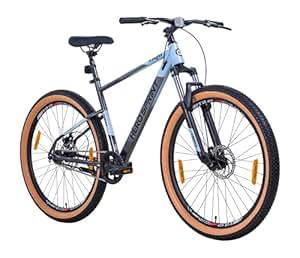 Buy Hero Enzo 27.5T Mountain Bicycle for Mens | Single Speed | Dual Color Combination | Frame:18 Inches | Ideal for Mens (Blue-Grey) on EMI