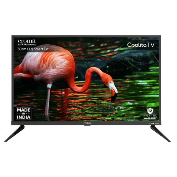 Buy Croma 32 inch HD Ready LED Smart TV with Dolby Audio (2024 model) on EMI