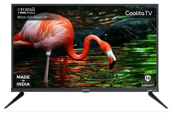 Buy Croma 32 inch HD Ready LED Smart TV with Dolby Audio (2024 model) on EMI