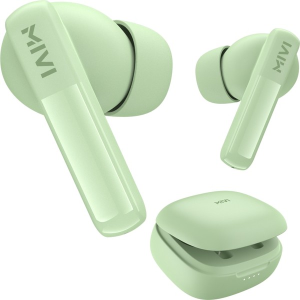 Buy Mivi DuoPods K2 Unclouded Call Clarity & Long-Lasting Battery with 40 hrs Truly Wireless Earphones (TWS) (Mint Green) on EMI