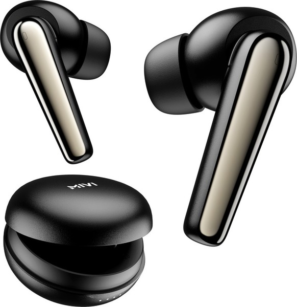 Buy Mivi DuoPods K5 v5.3 Truly Wireless Earphones (TWS) (Raven Black) on EMI