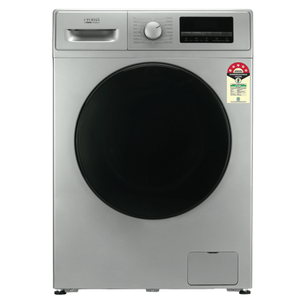 Buy Croma 7 kg 5 Star Fully Automatic Front Load Washing Machine (16 Wash Programs, Silver Grey) on EMI