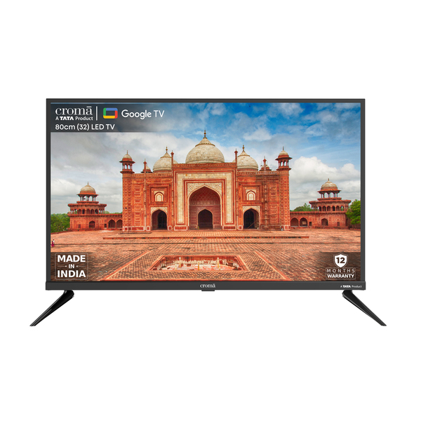 Buy Croma 32 inch HD Ready Google TV with Dolby Audio on EMI