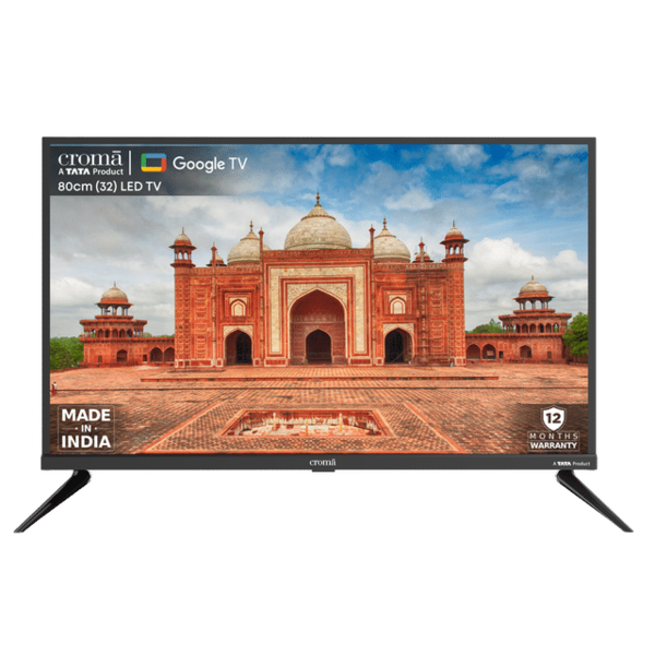 Buy Croma 32 inch HD Ready Google TV with Dolby Audio on EMI