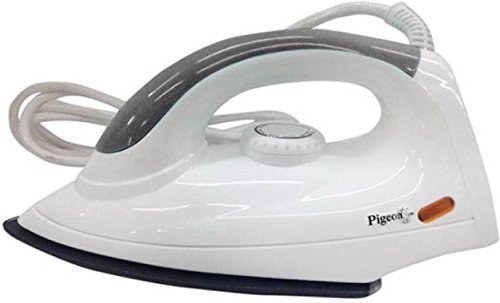 Buy Pigeon COMFY-DRY IRON Dry Iron (White)-1000w on EMI