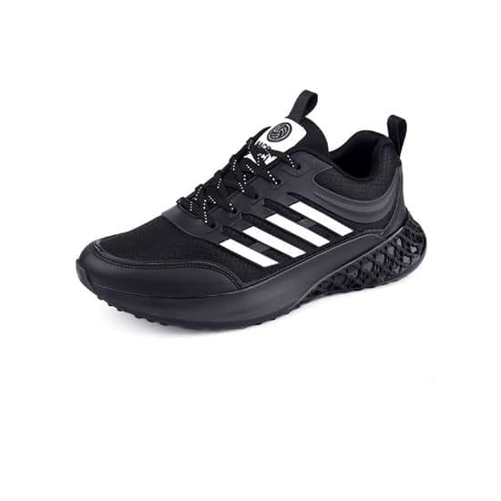 Buy Bacca Bucci Men Nightglider: The Elite Sportsperson's Versatile Footwear Shoes (Black) on EMI