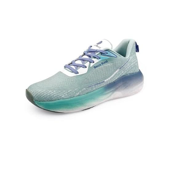 Buy Bacca Bucci Men Horizon: Advanced Performance Athletic And Running Shoes (Green) on EMI