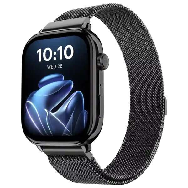 Buy Noise ColorFit Pulse 4 Max Bluetooth Calling smart Watch (Black Link) on EMI