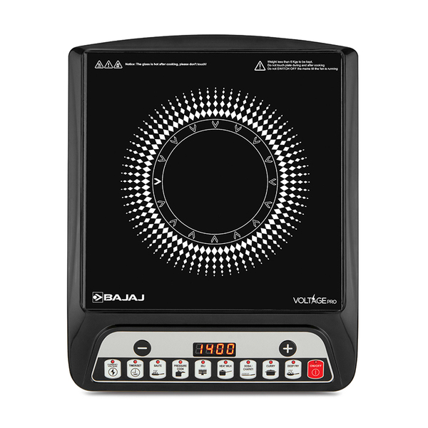 Buy BAJAJ ICX 140TS 1400W Induction Cooktop  (Black, Push Button) on EMI