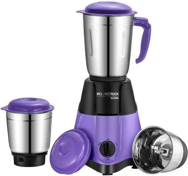 Buy Moonstruck By Suprimo Powerful 750 Watt Mixer Grinder 3 Jars, Purple on EMI