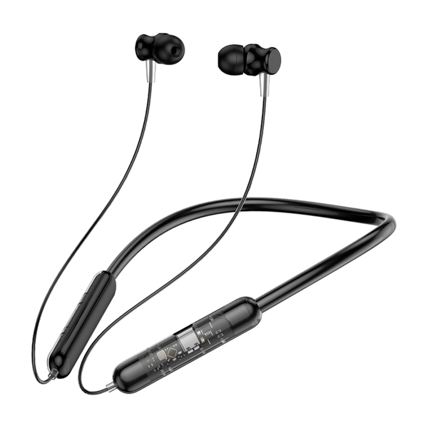 Buy Tecsox Tecband Verve 300 Wireles Neckband|30H Playback| IPX 5 | Boom Bass Bluetooth Headset (Black, in The Ear) on EMI