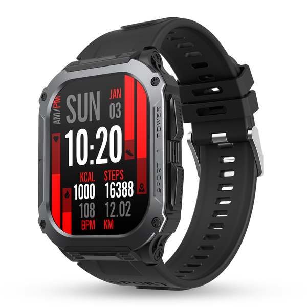 Buy Pebble Bravo - Dare Edition Bluetooth Calling Smart Watch with 1.99 Inch Full Touch Display, Jet Black on EMI