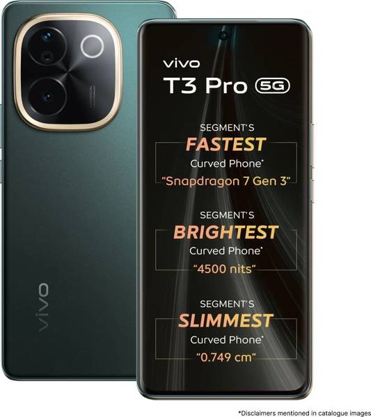 Buy Vivo T3 Pro 5G (Emerald Green, 128 GB)  (8 GB RAM) on EMI