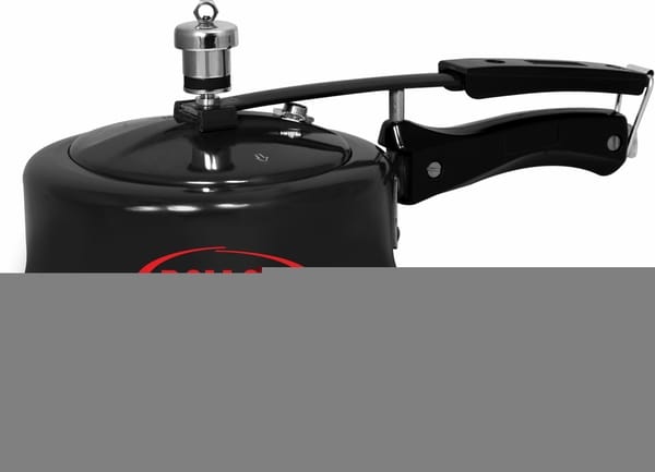 Buy Dollor Matki Black Inner Lid Gas Stove Compatible 3 Litre Pressure Cooker on EMI