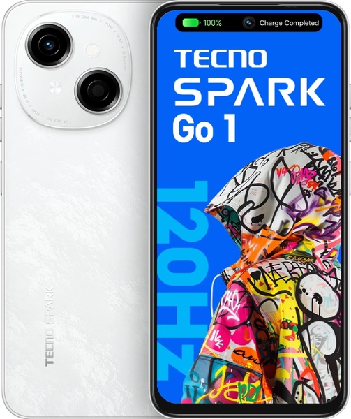 Buy Tecno Spark Go 1 (Glittery White, 64 GB)  (4 GB RAM) on EMI