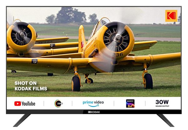 Buy KODAK 80 cm (32 inches) Special Edition Series HD Ready Smart LED TV 32SE5001BL (Black) on EMI