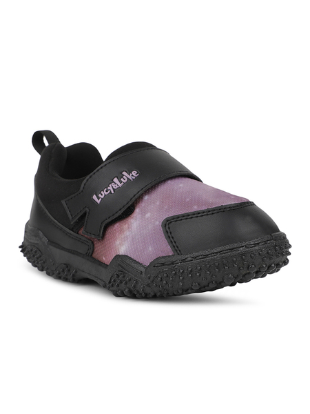 Buy Lucy & Luke By Liberty 8005-50E Casual Purple Non Lacing Shoes For Kids on EMI