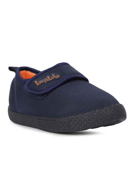 Buy Lucy & Luke By Liberty BASTIAN82E Casual Navy Blue Non Lacing Shoes For Kids on EMI