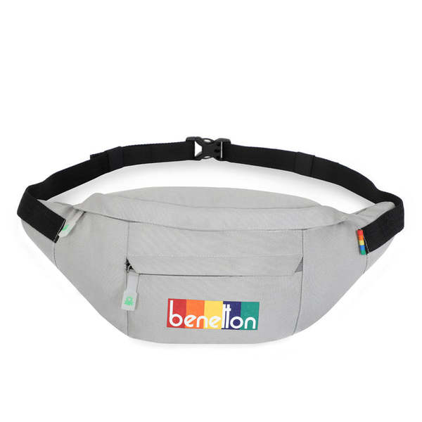 Buy United Colors Of Benetton Trellis Waist Pouch (Dusty White) on EMI