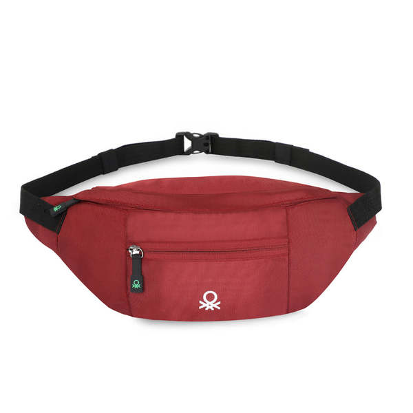 Buy United Colors Of Benetton Augustus Waist Pouch (Wine) on EMI