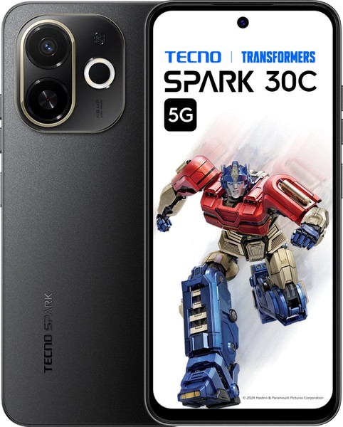 Buy Tecno Spark 30C (Midnight Shadow, 64 GB)  (4 GB RAM) on EMI
