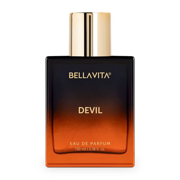 Buy BELLAVITA Devil Eau De Parfum Perfume with Gourmand, Cedar, Vanilla and Musk| Premium, EDP Long Lasting Woody, Spicy Fragrance for Men & Women, 100 ML on EMI