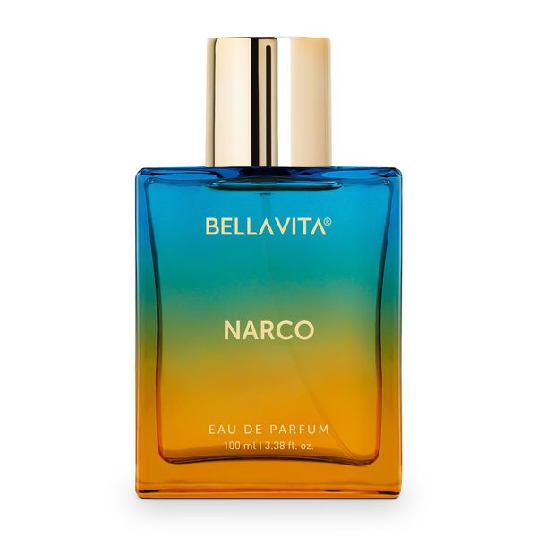 Buy BELLAVITA Narco Eau De Parfum Perfume with Bergamot, Jasmine and White Musk| Premium, EDP Long Lasting Woody, Floral Fragrance for Men & Women, 100 ML on EMI