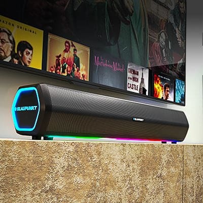 Buy BLAUPUNKT SBA20 Pro Wireless Bluetooth Soundbar with 25W (BK) on EMI