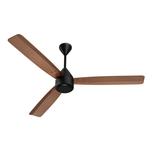 Buy Crompton Energion Groove 1200mm (48 inch) Ceiling Fan (Dark Cherry Wood) on EMI