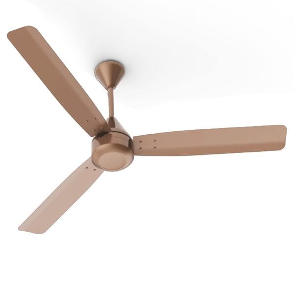 Buy Crompton Energion Groove 1200mm (48 inch) Ceiling Fan (With remote) (Brown) on EMI