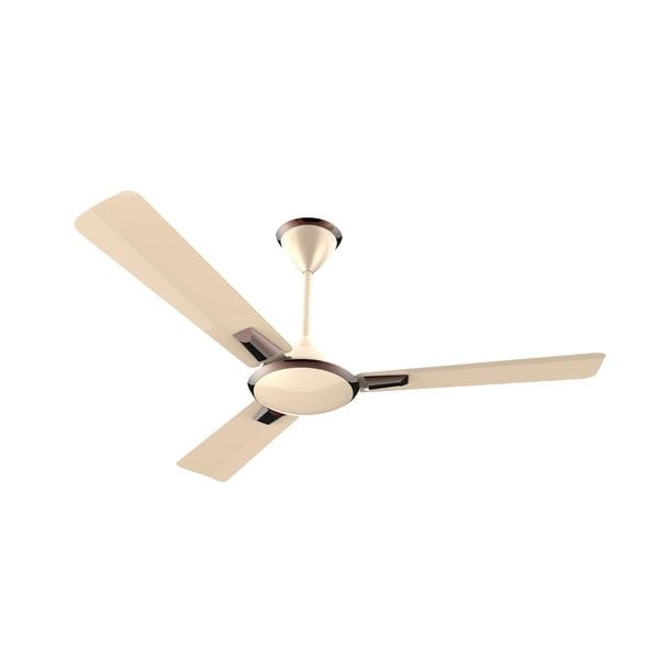 Buy Crompton Aura Prime 900 mm (48 inch) Decorative Ceiling Fan with Anti Dust Technology (Birken Effect) on EMI