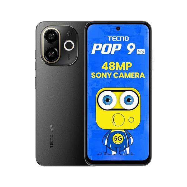 Buy TECNO POP 9 5G Midnight Shadow, 4GB+128GB on EMI