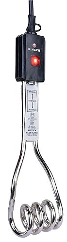 Buy Singer IR-07 PLUS 1000-Watt Immersion Water Heater (Black) on EMI