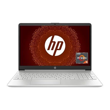 Buy HP 15s Ryzen 5 (8GB RAM/512GB SSD/FHD/Windows 11/ MS Office/Numeric Keyboard /15.6"(39.6cm)/Silver/1.69 kg) eq2144AU Laptop on EMI