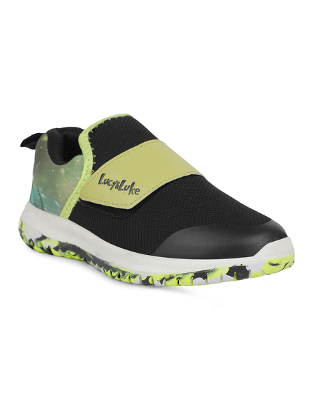 Buy Liberty Leap7x JAMON-E Green Sports Slip-on Walking Shoes For Kids on EMI